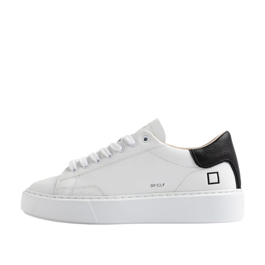 Scarpe Donna D.A.T.E. Sfera Calf Bianco/Nero