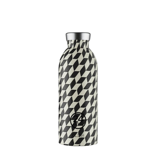 Trinkflasche 24 Flaschen Clima 500ml Groovy Weiß