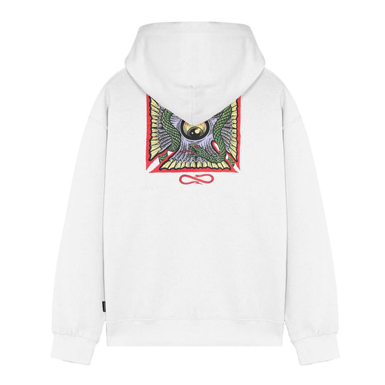 Felpa Uomo Propaganda War Bianco