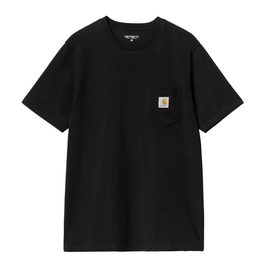 T-shirt Uomo Carhartt WIP S/S Pocket Nero