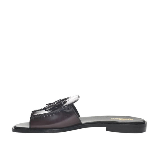 Mocassini Donna WILL SLIDE in Pelle Bordeaux