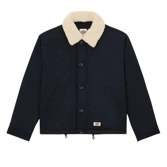 Giubbino Uomo Dickies Eisenhower/Sangrey Wax JKT Nero