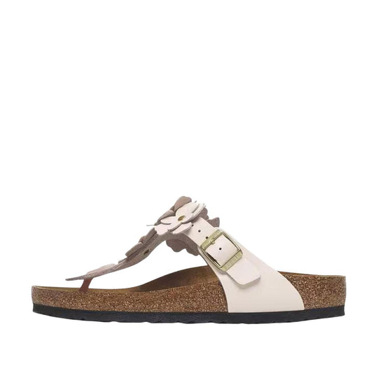 Sandali Donna Birkenstock Gizeh Flower Embellishment Rosa