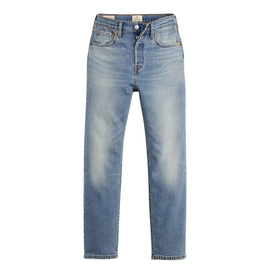 Jeans Donna Levi'S 501 Crop Denim Medio Chiaro