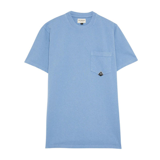 T-shirt Uomo Roy Roger's Pocket Celeste