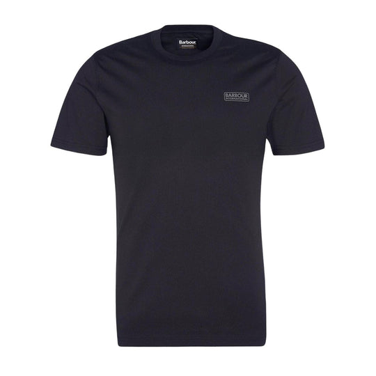 T-Shirt Uomo Barbour International Small Logo Nero