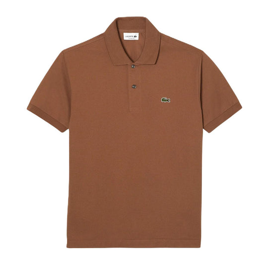Polo Uomo Lacoste Classico L.12.12 Original Nocciola