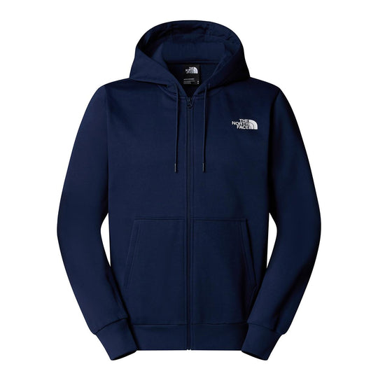 Felpa Uomo The North Face Simple Dome Full Zip Blu