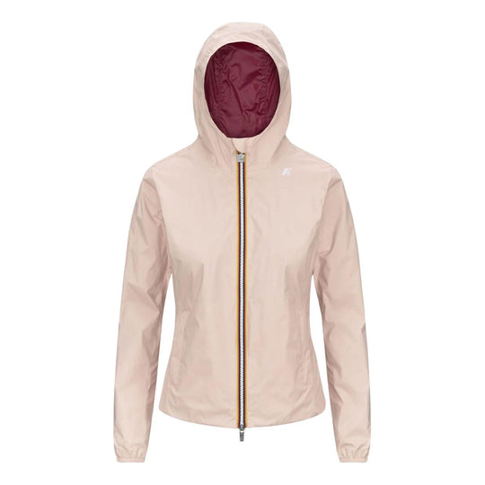 Women's Jacket K-Way Lily Plus.2 Reversible Pink / Bordeaux