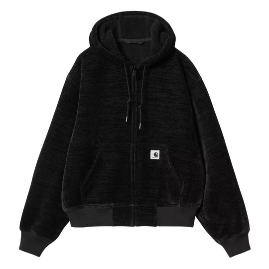 Felpa Donna Carhartt W' OG Active Swear Jacket Nero