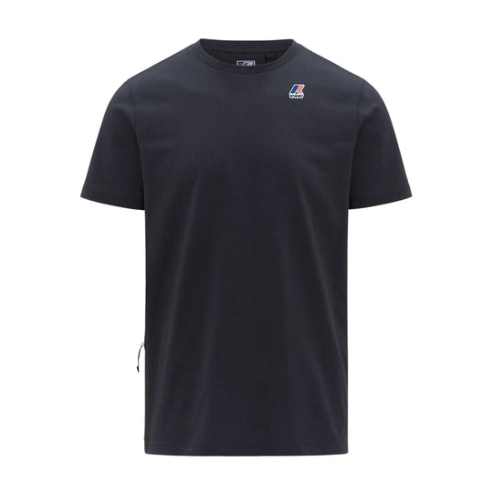 T-Shirt Uomo K-Way Leonide Blu