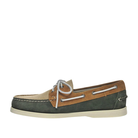 Sebago Portland JIB Men's Moccasins Green / Beige / Brown