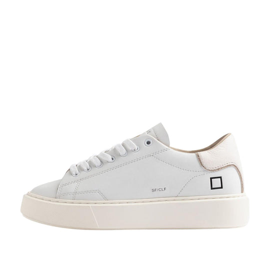 Scarpe Donna D.A.T.E. Sfera Calf Bianco/Panna