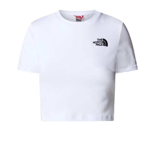 Women's The North Face Cropped White T-shirt