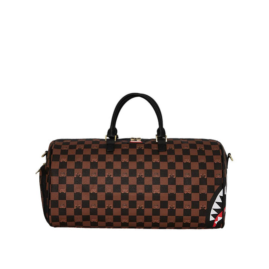 Sprayground Tasche Peeking Charakter Braun Mehrfarbig