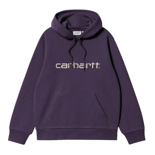 Felpa Uomo Carhartt Hooded Sweatshirt Viola