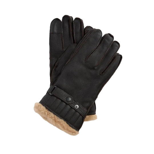 Barbour Uomo Guanti Lavoro Marrone