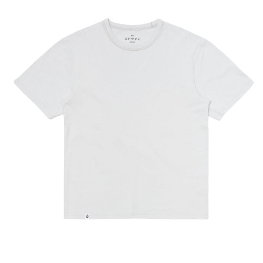 T-Shirt Uomo Edwin Basic Crop Ghiaccio