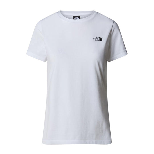 T-Shirt Damen The North Face Simple Dome Weiß