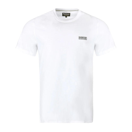 T-shirt Herren Barbour International Essential Logo Weiß