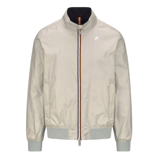 Giubbino Uomo K-Way Arsene Plus.2 Reversibile Beige / Blu