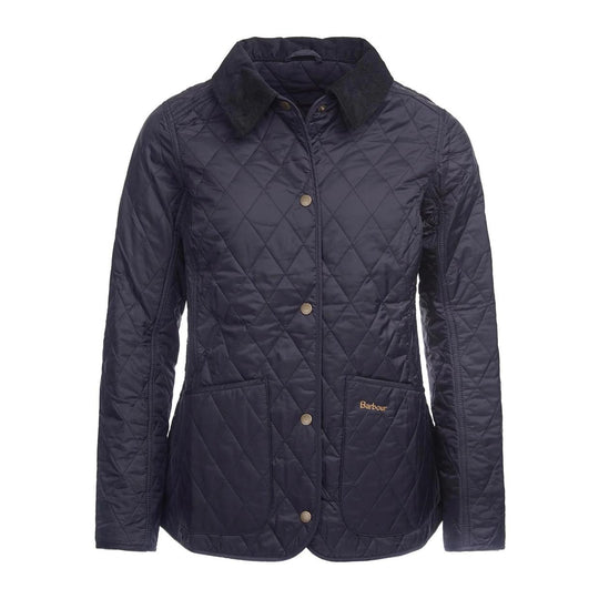 Giubbino Donna Barbour Trapuntato Annandale Blu