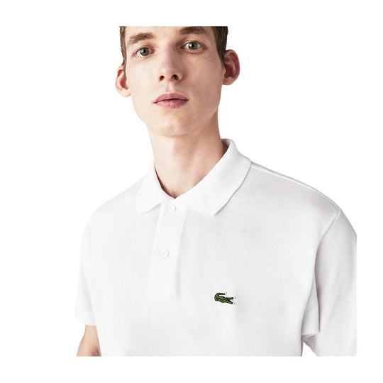 Polo Uomo Lacoste Classic Fit Bianco