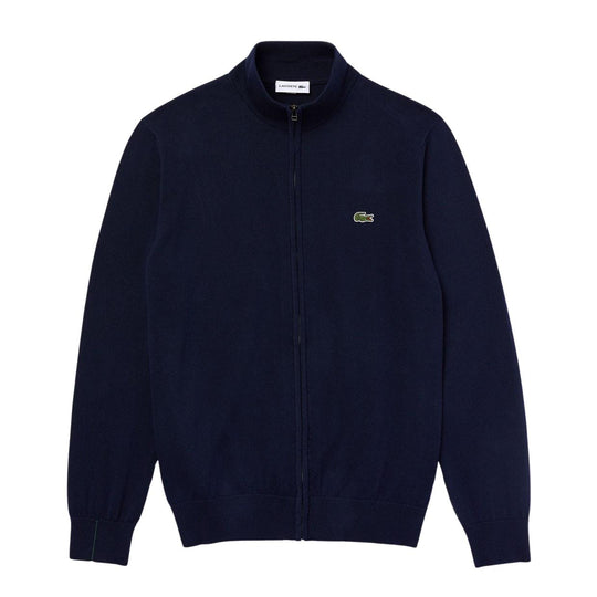 Maglia Uomo Lacoste Bomber Full Zip Blu