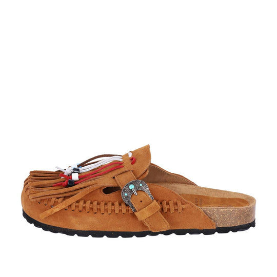 Sabot Donna Taji Caribe Suede Marrone