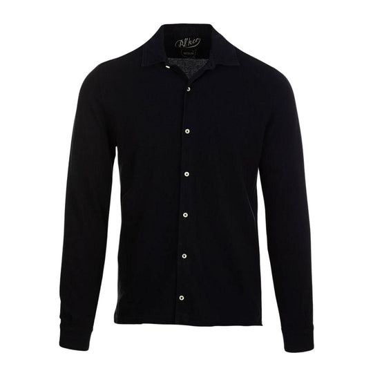 Camicia Uomo Bl'Ker Portland Piquet M/L Blu