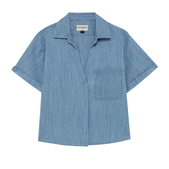 Camicia Donna Roy Roger'S Camicia Republic Chiaro