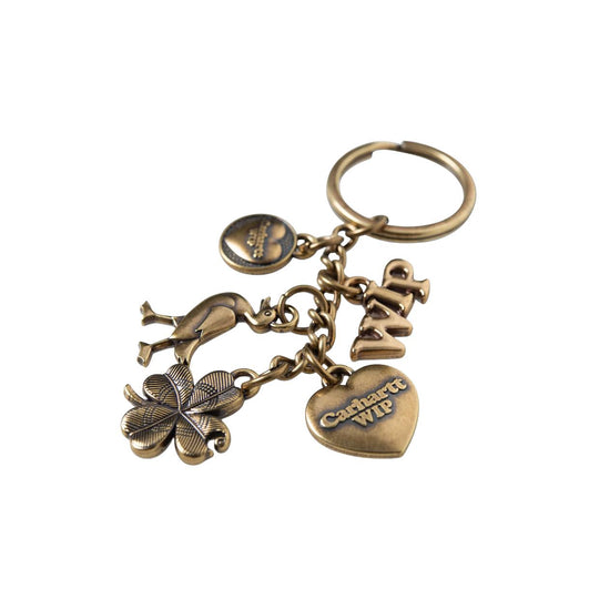 Carhartt Wip Unisex Charms Keychain Zinc