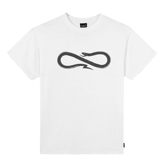 T-shirt Herren Propaganda Logo Klassisch Weiß / Schwarz