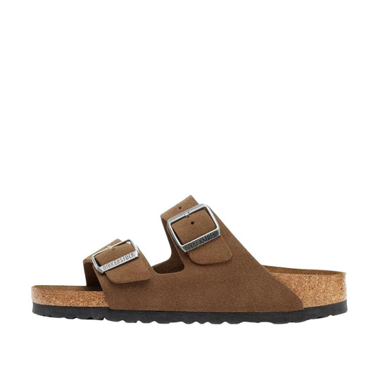 Sandali Unisex Birkenstock Arizona Soft Footbed Marrone