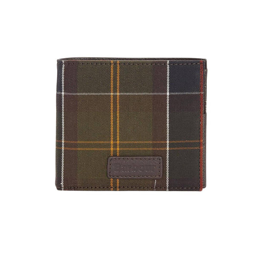 Portafoglio Uomo Barbour Tartan Blu/Verde