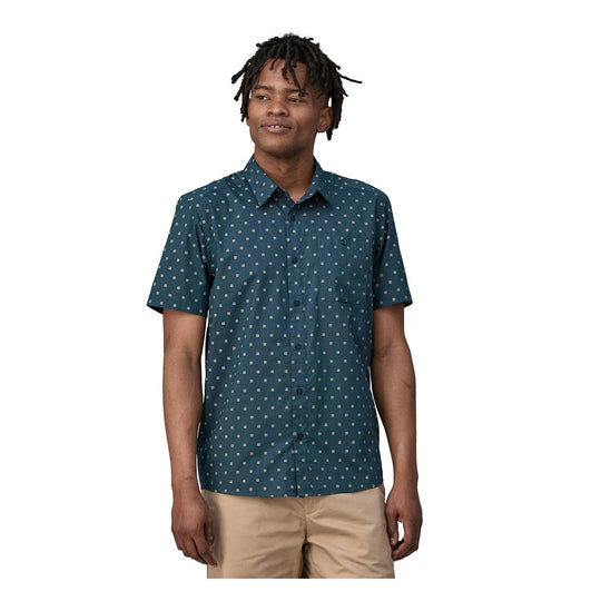 Camicia Uomo Patagonia Go-To Blu Multicolor