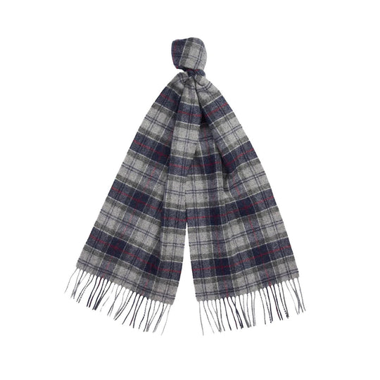 Sciarpa Barbour Lana Tartan Grigio Multicolor