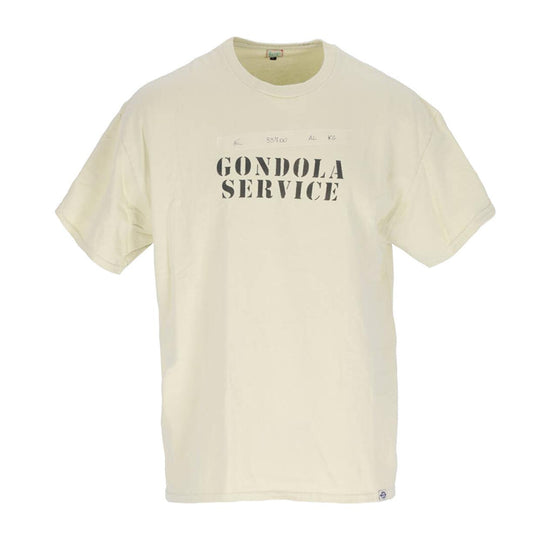 T-Shirt Uomo Mr. Hot Dog Gondola Service Bianco Sporco