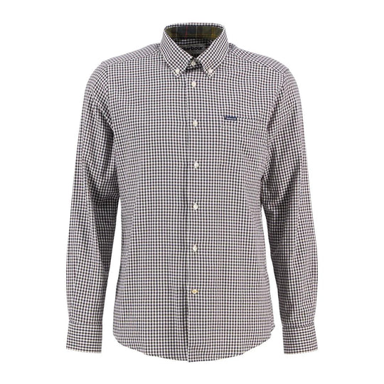 Camicia Uomo Barbour Padshaw Marrone Multicolor