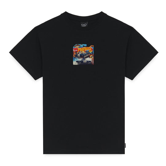 T-shirt Herren Propaganda Wheels Schwarz