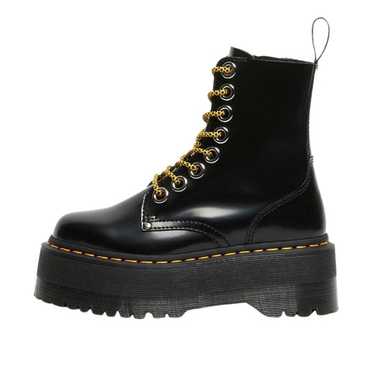 Damen Stiefeletten Dr. Martens Platform Jadon Max Schwarz