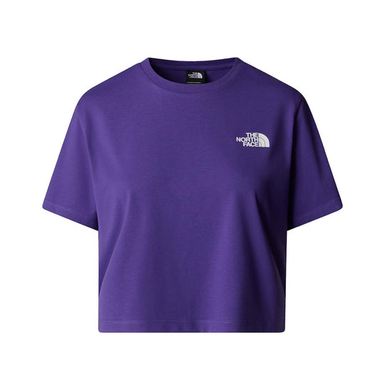 T-shirt Donna The North Face S/S Simple Dome Cropped Viola