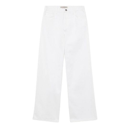 Jeans Donna Roy Roger'S Super Wide Bianco
