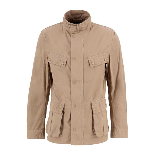 Giubbino Uomo Barbour International Garment Dyed Duke Beige