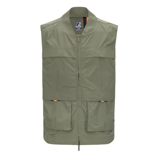 Gilet Uomo K-Way Erhin Verde