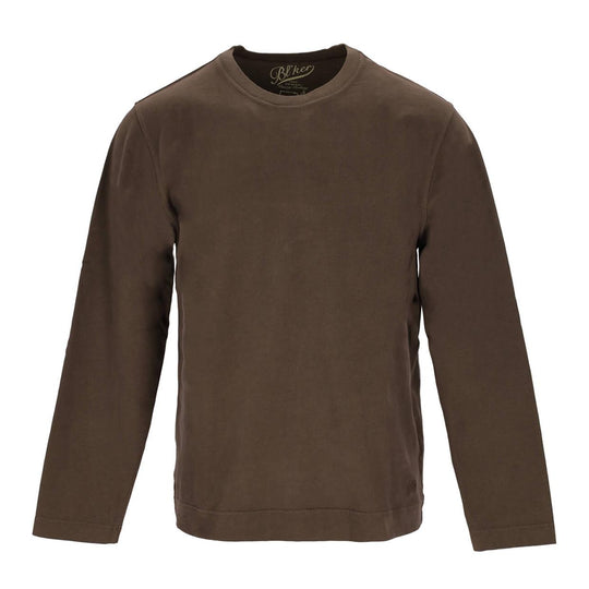 T-shirt Uomo Bl'ker Richmond Manica Lunga Marrone