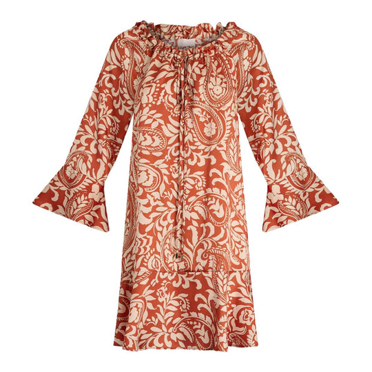 Liu-Jo Printed Twill Dress Multicolor