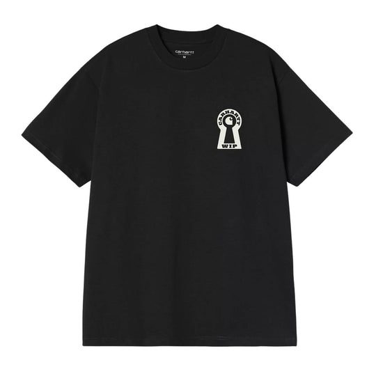 T-Shirt Uomo Carhartt Wip S/S Locked Nero