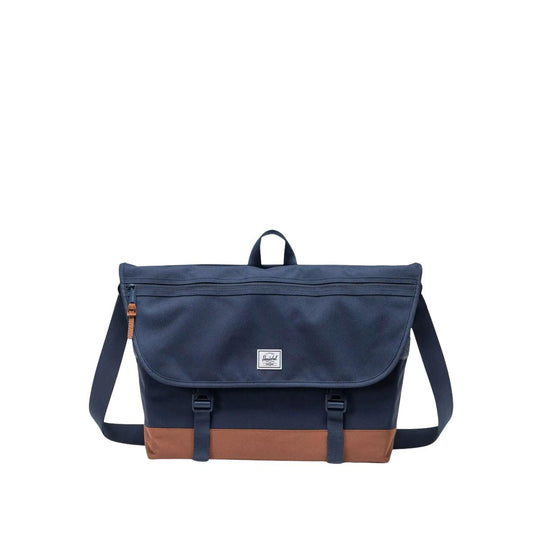 Herschel Cove Messenger Bag Blue / Brown