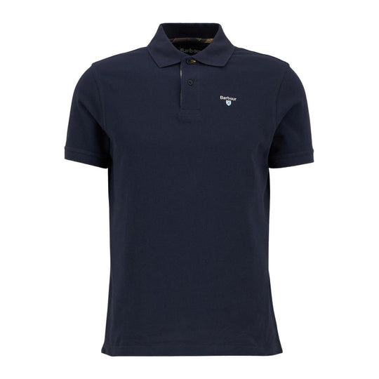 Polo Uomo Barbour Tartan Piquet Polo Blu